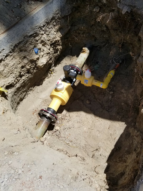 PG&E Gas Service Installation and Electrical Conduit Installation