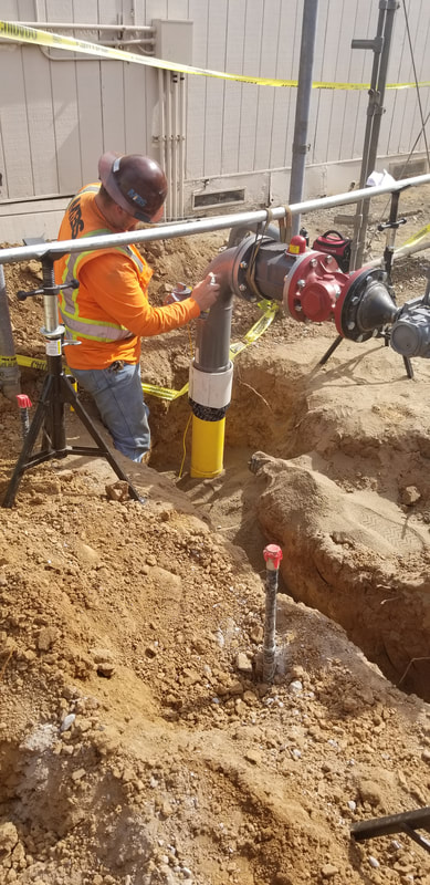 Valley Oaks Elementary, Galt California - Gas Line Replacement